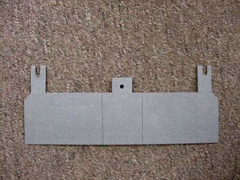 Fibre Insulator with Scores for Folding